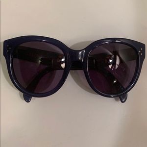 Celine Round Acetate Sunglasses CL41755- Blue